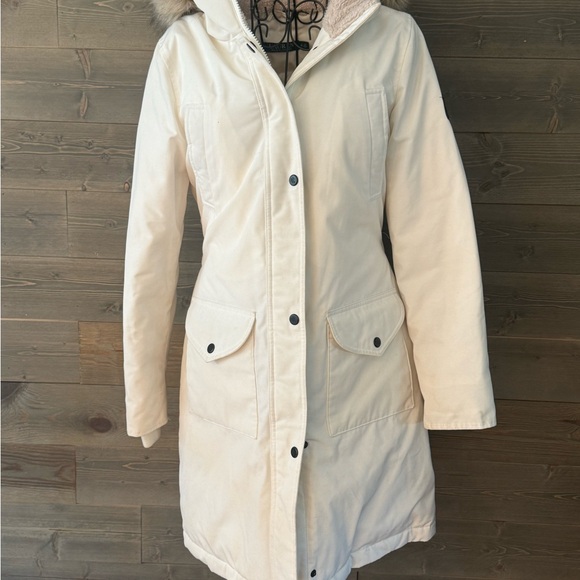 Lauren Ralph Lauren Loyden  cream women’s expedition parka - Picture 2 of 10